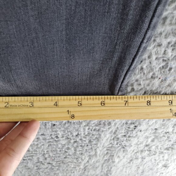 Lee Jeans Womens 16 Black Slim Fit Straight Leg Mid Rise Stretch Denim - Picture 9 of 11